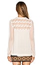 view 3 of 5 BLOUSE À MANCHES LONGUES in Beige