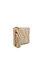 view 3 of 4 Mukti Embroidered Clutch in Natural & Metallic