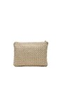 view 2 of 4 Arla Embroidered Clutch in Khaki