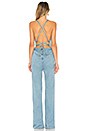 view 3 of 3 Jean Genie Jumpsuit in Topanga