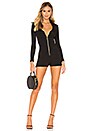 view 1 of 3 Zip Romper in Black