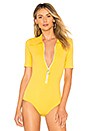 view 2 of 5 Wonder Years Bodysuit in Banana