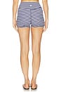 view 4 of 6 The Sparrow Short in Navy Stripe