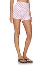 view 2 of 6 The Sparrow Short in Pink Minnie Dots