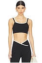 view 1 of 4 The Rhodes Bra in Black & Shell