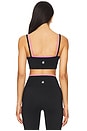 view 3 of 4 The Rhodes Bra in Black & Primrose