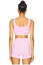 view 3 of 5 The Jolie Bra in Pink Stripes