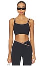 view 1 of 4 The Rhodes Sports Bra in Black & Malt