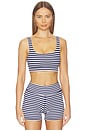 view 1 of 5 SOUTIEN-GORGE DE SPORT THE JOLIE in Navy Stripe
