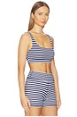 view 2 of 5 SOUTIEN-GORGE DE SPORT THE JOLIE in Navy Stripe