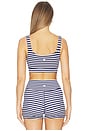 view 3 of 5 SOUTIEN-GORGE DE SPORT THE JOLIE in Navy Stripe
