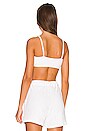 view 3 of 4 Terry Bra in White