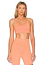 view 1 of 4 The Rocky Sports Bra in Orange Heather