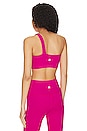 view 3 of 4 The Charm Sports Bra in Raspberry