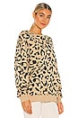 view 2 of 4 Mason Sweatshirt in Cream Cheetah