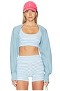 view 1 of 4 TORERA THE SHRUG in Baby Blue