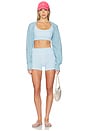 view 4 of 4 TORERA THE SHRUG in Baby Blue
