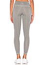 view 3 of 4 The Charlie Legging in Dark Grey, Black Mesh & Light Grey