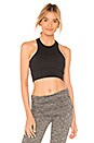 view 1 of 4 The Bowie Crop Top in Black