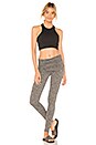 view 4 of 4 The Bowie Crop Top in Black