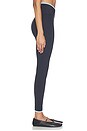 view 3 of 6 The Rae Ankle Legging in Black & Baby Blue
