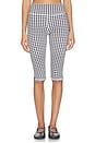 view 1 of 6 The Wren Capri Legging in Gingham