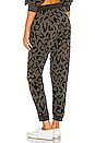view 3 of 4 West Jogger in Olive Cheetah