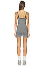 view 3 of 3 X Happily Grey The Indie Jumper in Heather Grey & Navy