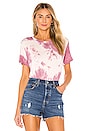 view 1 of 4 Georgia Tee in Mauve Tie Dye