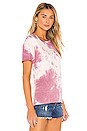 view 2 of 4 Georgia Tee in Mauve Tie Dye