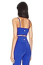 view 3 of 4 THE MELROSE ブラトップ in Electric Blue