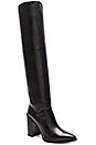 view 2 of 5 Scrunchy Boot in Black Nappa