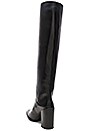 view 3 of 5 Scrunchy Boot in Black Nappa