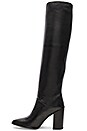 view 5 of 5 Scrunchy Boot in Black Nappa