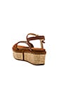 view 3 of 5 PLATAFORMAS YOUR WAY in Amaretto Suede