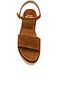 view 4 of 5 PLATAFORMAS YOUR WAY in Amaretto Suede