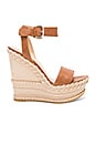 view 1 of 5 Lets Dance Wedge in Adobe Nappa