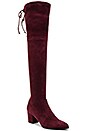 view 2 of 5 Thighland Boot in Bordeaux