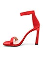 view 5 of 5 Square Nudist Heel in Vermillion