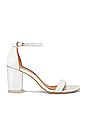 view 1 of 5 Nearly Nude Lucite Sandal in White
