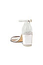 view 3 of 5 Nearly Nude Lucite Sandal in White