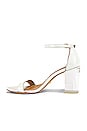 view 5 of 5 Nearly Nude Lucite Sandal in White