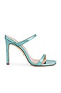 view 1 of 5 Aleena Mule in Teal Snake