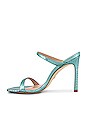 view 5 of 5 Aleena Mule in Teal Snake