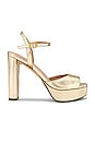 view 1 of 5 Chaka Platform Sandal in Platino