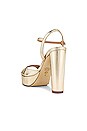 view 3 of 5 Chaka Platform Sandal in Platino
