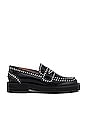 view 1 of 5 Parker Lift Mini Pearl Loafer in Black Patent