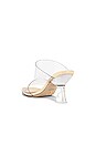 view 3 of 5 Tia 75 Lucite Sandal in Vanilla