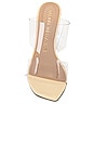 view 4 of 5 Tia 75 Lucite Sandal in Vanilla