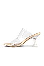 view 5 of 5 Tia 75 Lucite Sandal in Vanilla